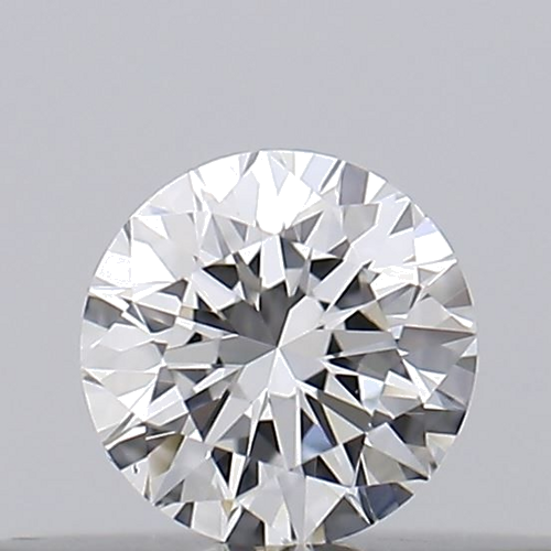 0.15 carat F-VVS2 Excellent cut Natūralus Round Deimantas (1)