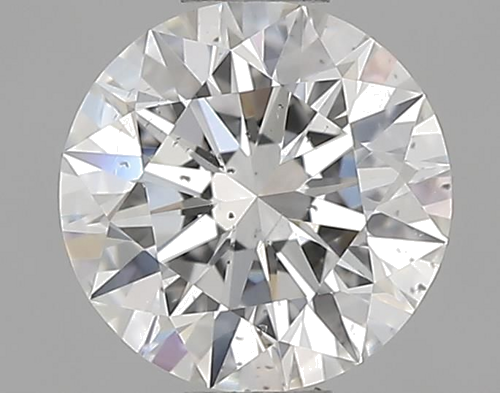 0.6 carat G-SI1 Excellent cut Natūralus Round Deimantas (1)