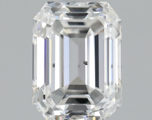 0.6 carat F-SI1 Natūralus Emerald Deimantas (1)