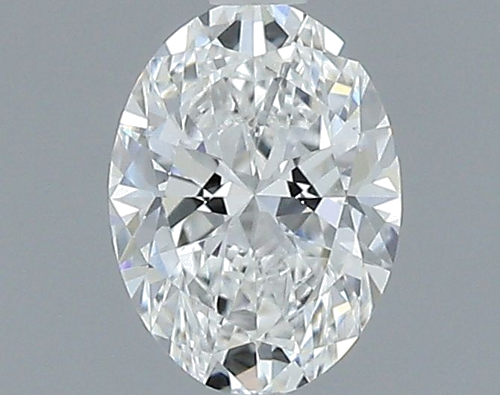 0.33 carat F-VVS2 Natūralus Oval Deimantas (1)