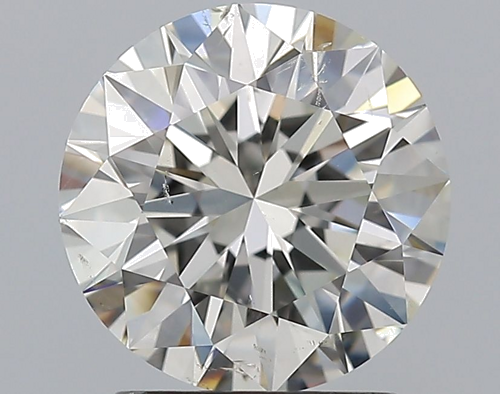 2.01 carat I-SI1 Excellent cut Natūralus Round Deimantas (1)