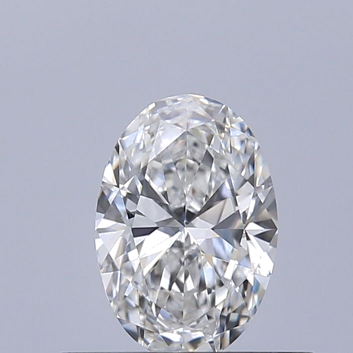 0.37 carat E-VVS2 Natūralus Oval Deimantas (1)