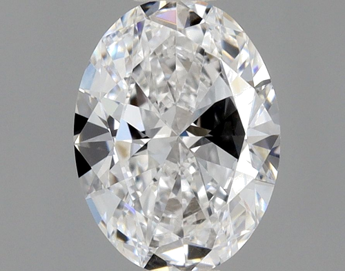 0.5 carat D-VVS2 Natūralus Oval Deimantas (1)