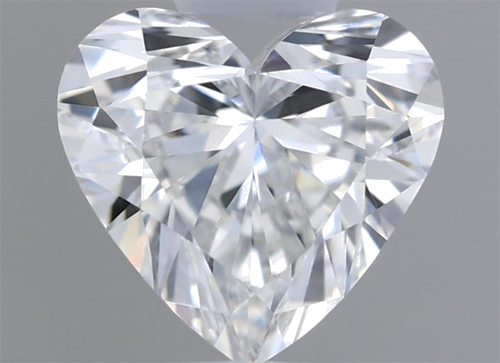 0.46 carat E-VVS1 Natūralus Heart Deimantas (1)