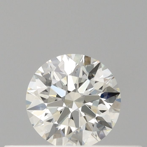 0.26 carat K-VVS2 Excellent cut Natūralus Round Deimantas (1)