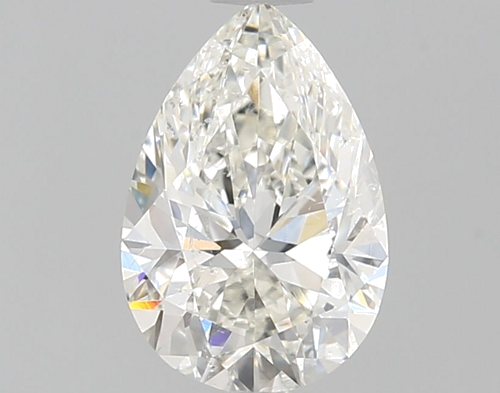 0.9 carat I-SI2 Natūralus Pear Deimantas (1)