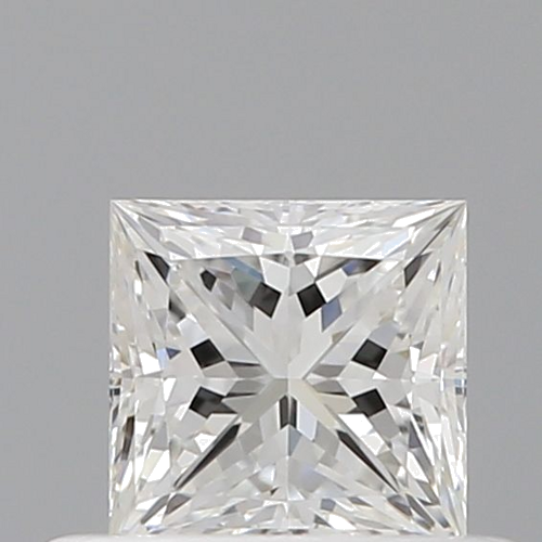 0.4 carat F-VVS1 Natūralus Princess Deimantas (1)