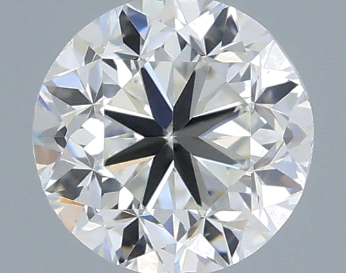 0.5 carat H-VS1 Fair cut Natūralus Round Deimantas (1)