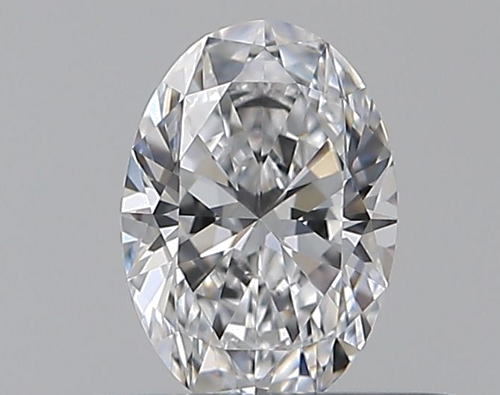 0.32 carat D-VVS1 Natūralus Oval Deimantas (1)