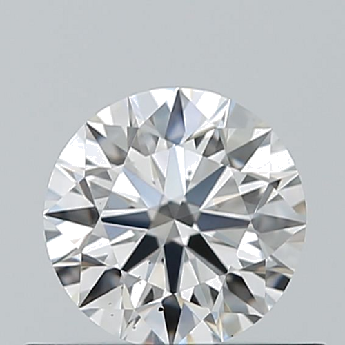 0.5 carat F-VS2 Excellent cut Natūralus Round Deimantas (1)