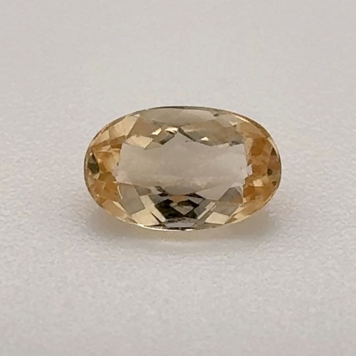 0.67 carat YELLOW Oval Topaz (1)