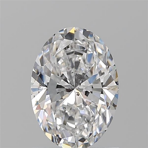 1.22 carat D-SI2 Natūralus Oval Deimantas (1)
