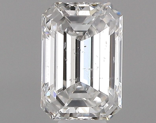 0.4 carat F-SI2 Natūralus Emerald Deimantas (1)