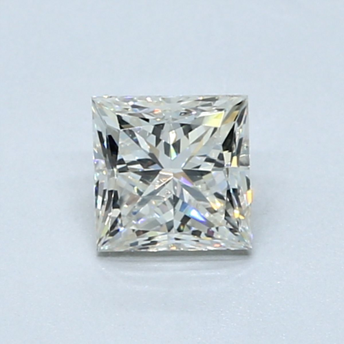 0.7 carat J-SI2 Natūralus Princess Deimantas (1)