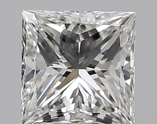 0.5 carat F-VS2 Natūralus Princess Deimantas (1)