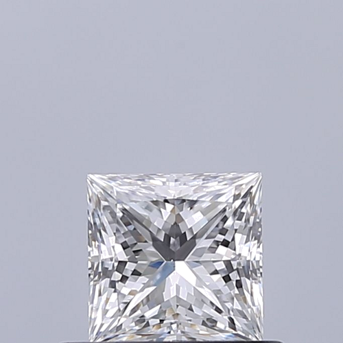0.51 carat E-VS2 Natūralus Princess Deimantas (1)