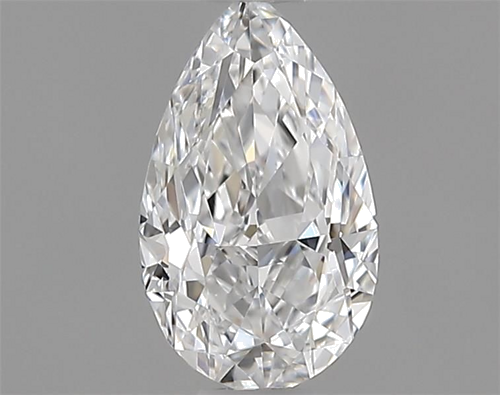 0.4 carat D-VS1 Natūralus Pear Deimantas (1)