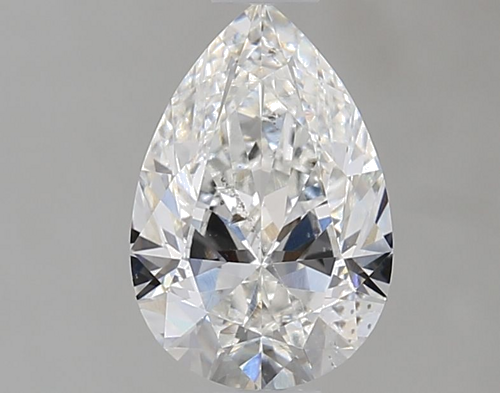 0.9 carat G-SI2 Natūralus Pear Deimantas (1)