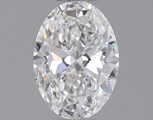 0.5 carat F-VVS1 Natūralus Oval Deimantas (1)