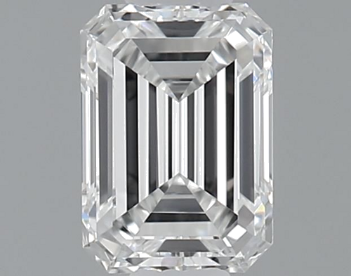 0.4 carat F-VVS2 Natūralus Emerald Deimantas (1)