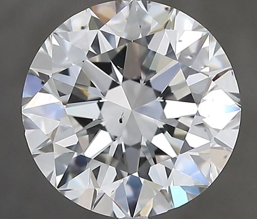 3.0 carat H-SI1 Excellent cut Natūralus Round Deimantas (1)