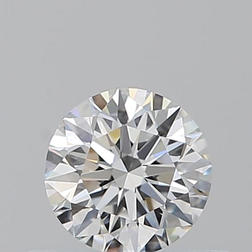 0.44 carat F-VVS2 Excellent cut Natūralus Round Deimantas (1)