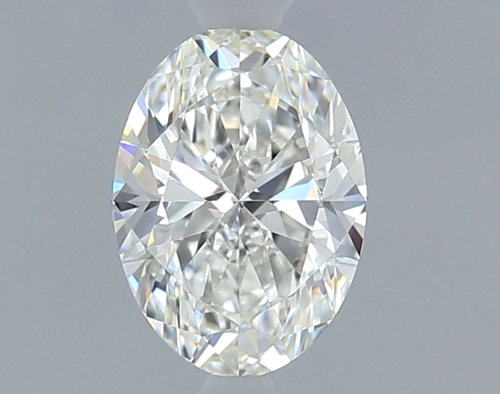 0.5 carat H-VS1 Natūralus Oval Deimantas (1)