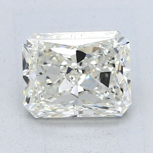 1.5 carat J-SI1 Natūralus Radiant Deimantas (1)