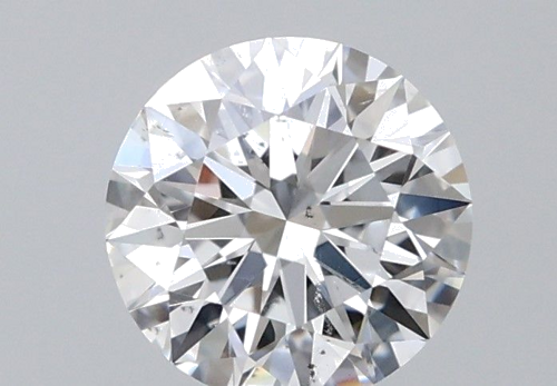 0.6 carat F-SI2 Excellent cut Natūralus Round Deimantas (1)