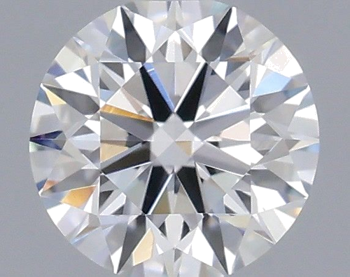 0.37 carat F-VVS1 Excellent cut Natūralus Round Deimantas (1)