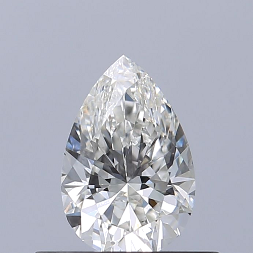 0.4 carat F-VVS1 Natūralus Pear Deimantas (1)