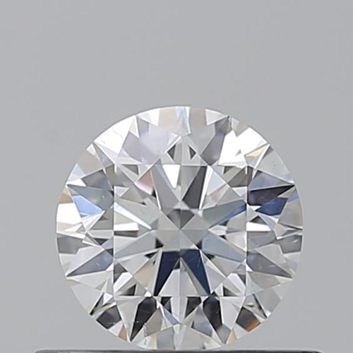 0.5 carat F-SI1 Excellent cut Natūralus Round Deimantas (1)