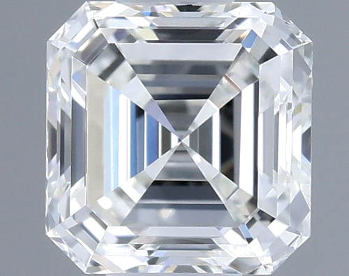 0.51 carat G-VS1 Natūralus Asscher Deimantas (1)