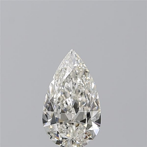1.0 carat I-VVS2 Natūralus Pear Deimantas (1)