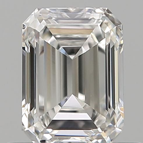 0.52 carat F-VVS2 Natūralus Emerald Deimantas (1)