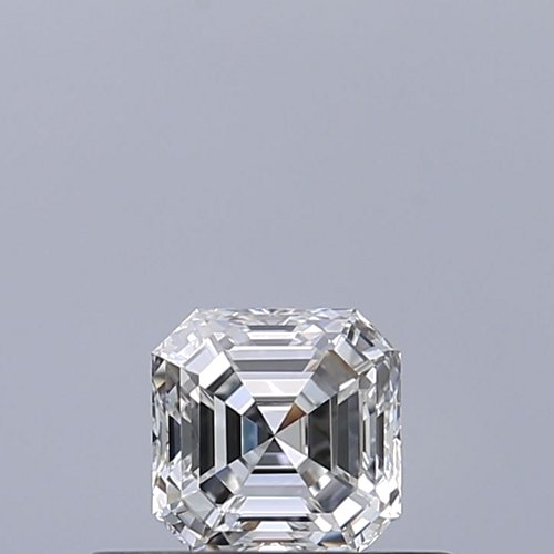 0.35 carat F-VVS2 Natūralus Asscher Deimantas (1)