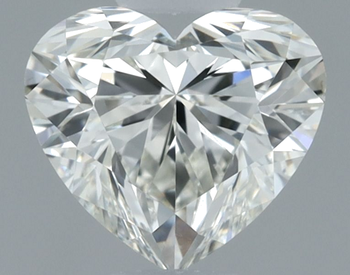 0.7 carat J-VS2 Natūralus Heart Deimantas (1)