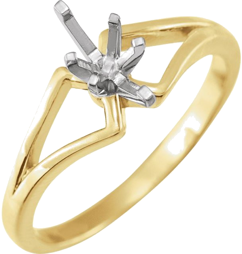 Sužadėtuvių Žiedas „Solitaire“ 14k yellow gold Marquise 7mm x 4mm (1)