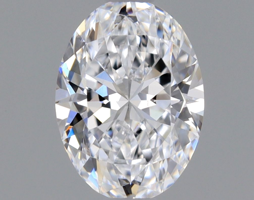 0.42 carat D-VS2 Natūralus Oval Deimantas (1)