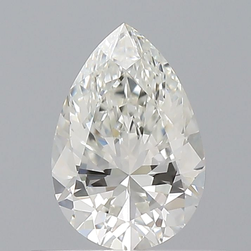 0.5 carat H-VVS1 Natūralus Pear Deimantas (1)
