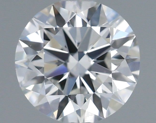0.45 carat F-VVS1 Excellent cut Natūralus Round Deimantas (1)