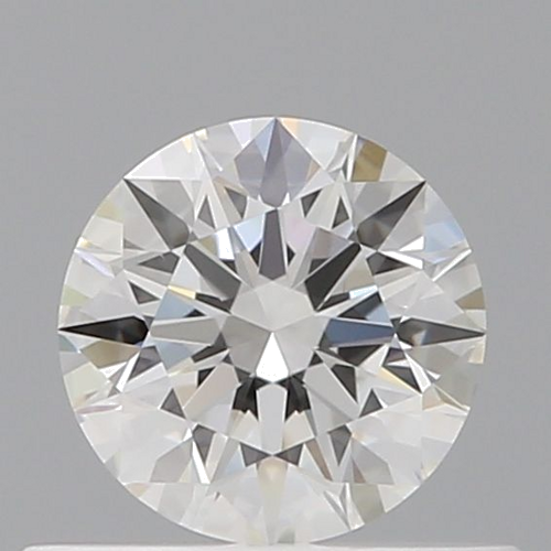 0.43 carat F-VVS2 Excellent cut Natūralus Round Deimantas (1)