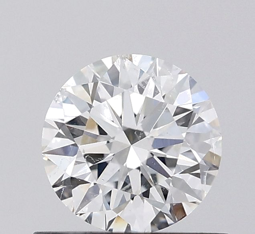 0.6 carat F-SI2 Excellent cut Natūralus Round Deimantas (1)