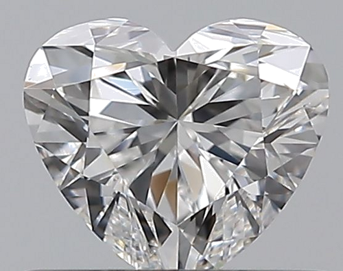 0.49 carat E-VS1 Natūralus Heart Deimantas (1)