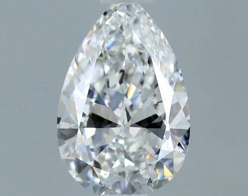 0.4 carat E-VVS2 Natūralus Pear Deimantas (1)