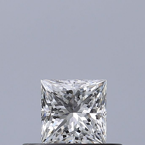 0.32 carat F-VVS1 Natūralus Princess Deimantas (1)