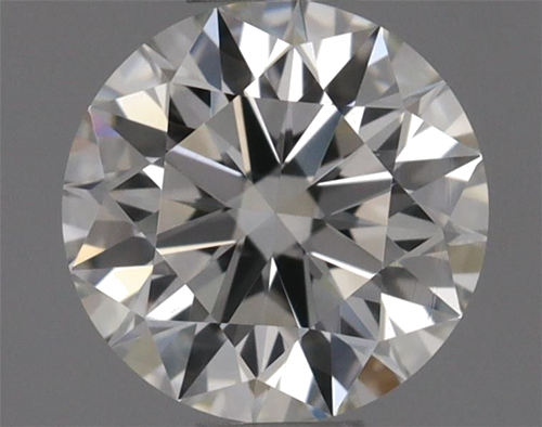 0.42 carat H-VVS2 Excellent cut Natūralus Round Deimantas (1)