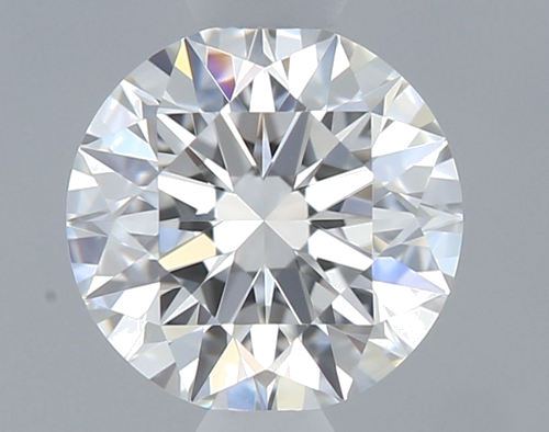 0.52 carat F-VVS1 Excellent cut Natūralus Round Deimantas (1)