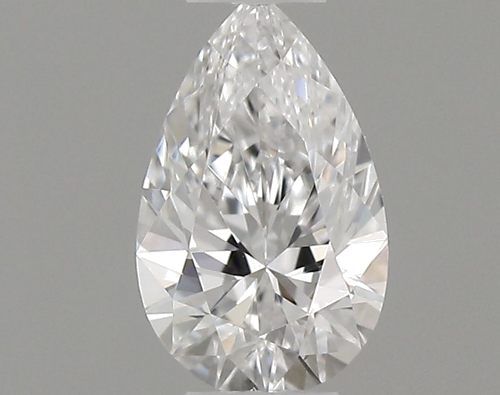 0.23 carat D-VVS1 Natūralus Pear Deimantas (1)