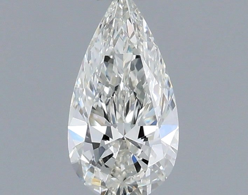 0.38 carat H-VS1 Natūralus Pear Deimantas (1)